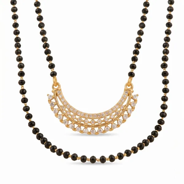 Elite_Gold-Plated_CZ_Diamond_Moon_Mangalsutra_For_Women