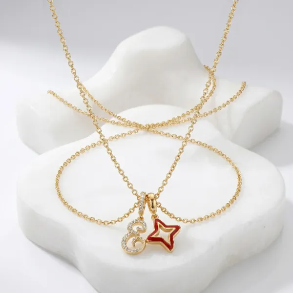 Gold_Plated_Snake_Chain_Initial_Charm_Necklace_For_Women