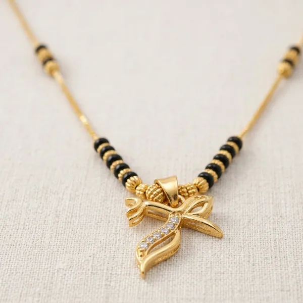 Gold_Plated_Minimal_Single_Strand_Mangalsutra_For_Women