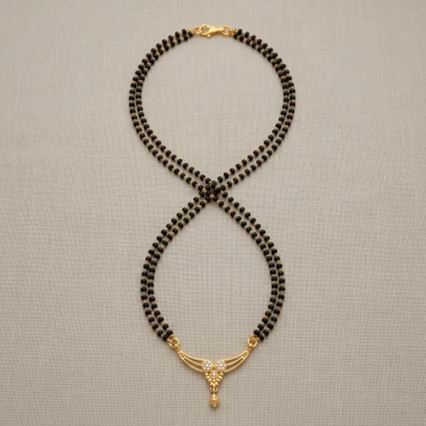 Black_Gold_Plated_Double_Layer_Beads_Mangalsutra_For_Women