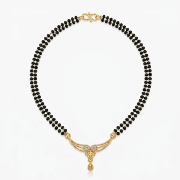 Black_Gold_Plated_Double_Layer_Beads_Mangalsutra_For_Women
