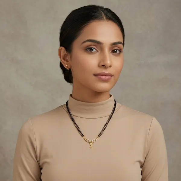 Black_Gold_Plated_Double_Layer_Beads_Mangalsutra_For_Women