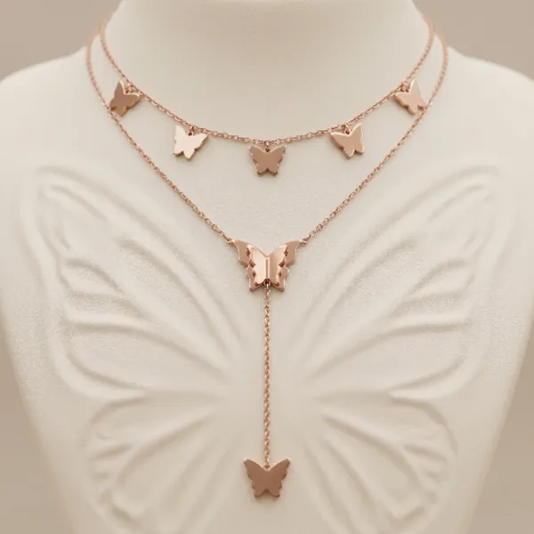 Rose_Gold_Stainless_Steel_Multi_Layered_Pendant_Necklace_For_Women
