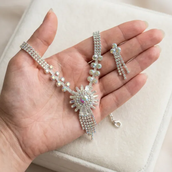 Silver_Plated_Aurora_Borealis_Rhinestone_Necklace_Earrings_Set_For_Women