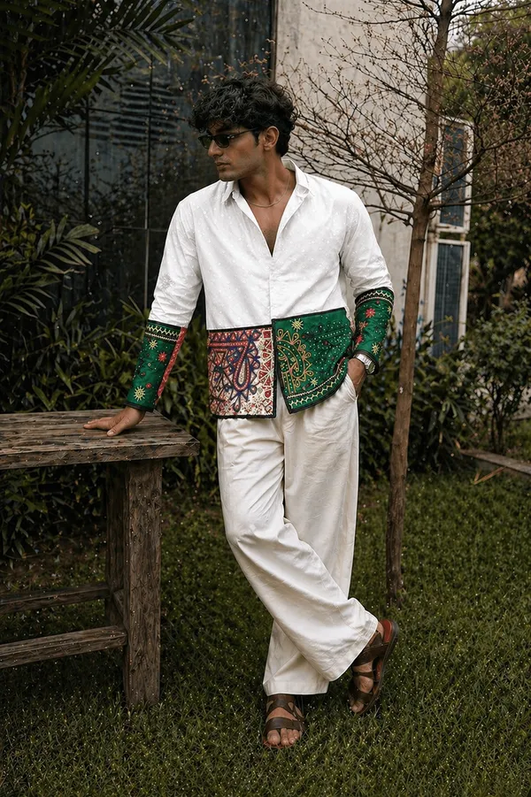 Kacchi_Work_White_Embroidery_Shirt