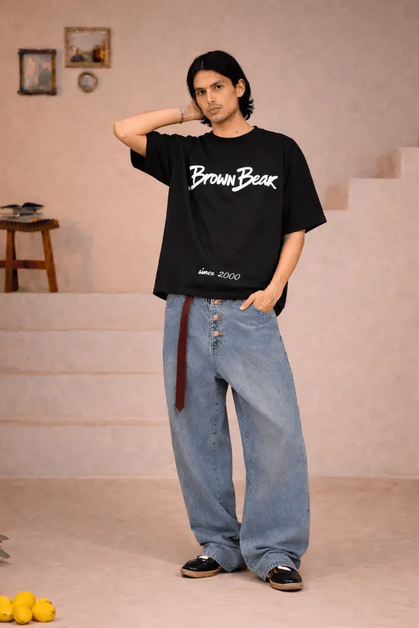Brown_Bear_Customise_Black_Tee