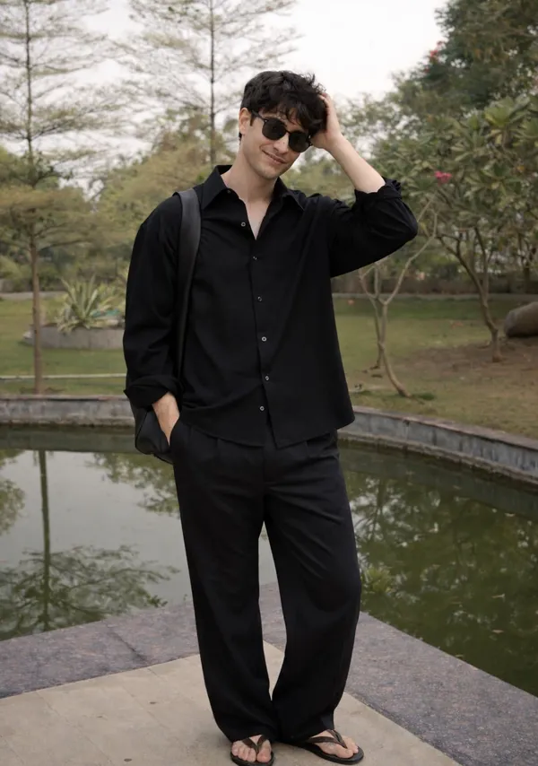 Cotton_Linen__Co-Ord_Set_Black