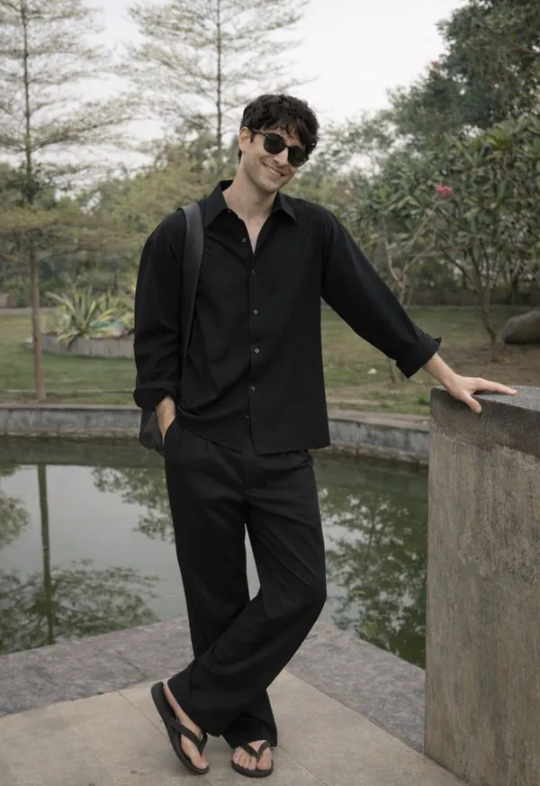 Cotton_Linen__Co-Ord_Set_Black