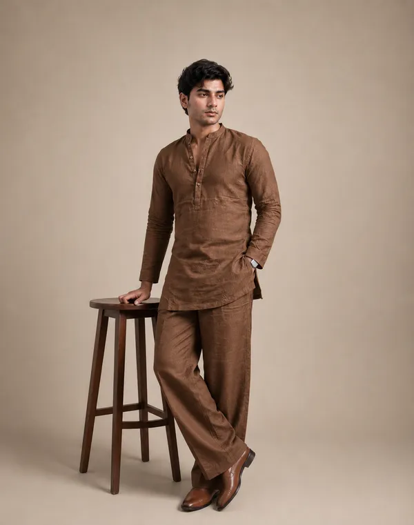 BROWN_COTTON_KURTA_(FULL_PAIR)