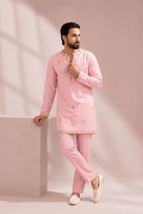 Blush_Pink_Embroidered_Kurta_Set_for_Men