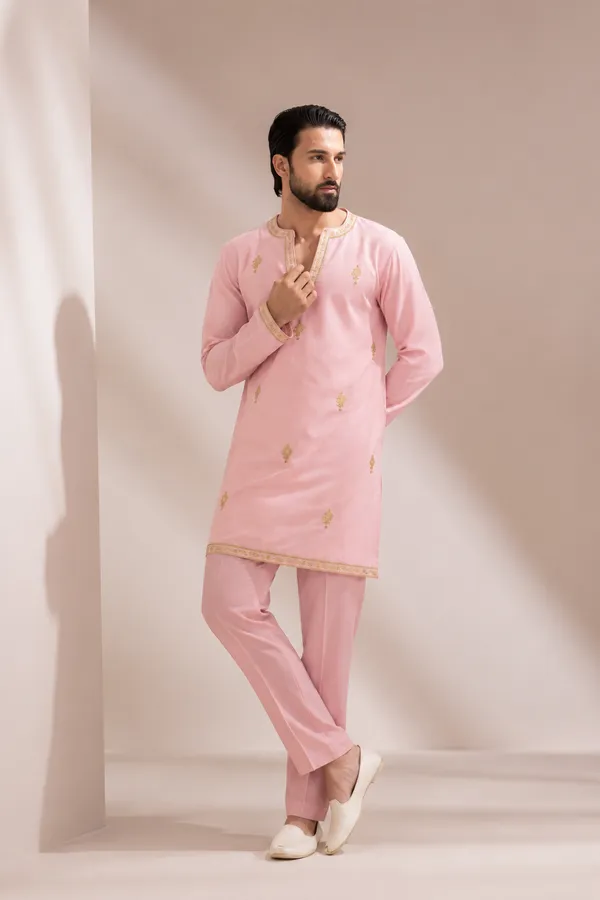 Blush_Pink_Embroidered_Kurta_Set_for_Men