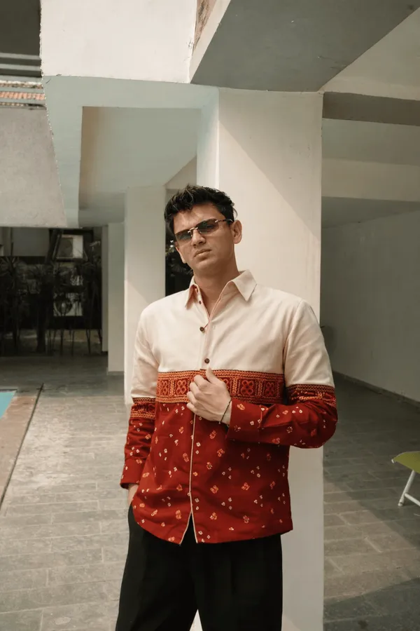 Bandhani_Cotton_Shirt