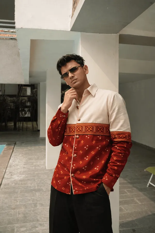 Bandhani_Cotton_Shirt