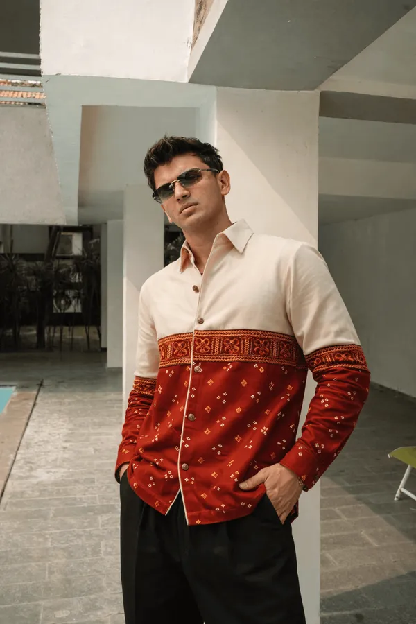 Bandhani_Cotton_Shirt