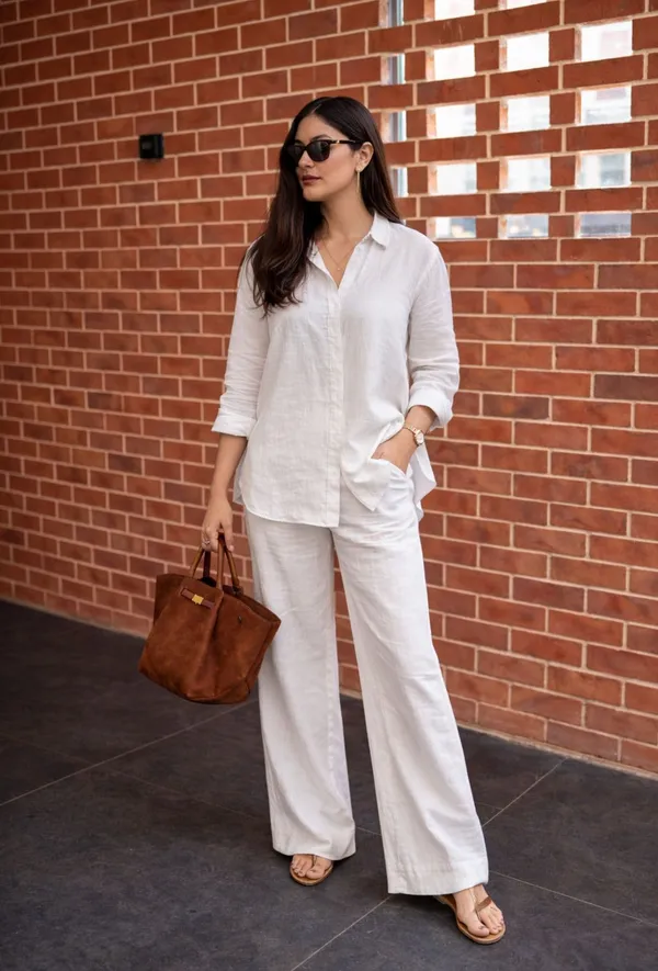 White_Cotton_Linen_Co-Ord_Set