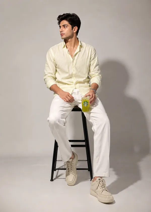 LIME_YELLOW_COTTON_SHIRT