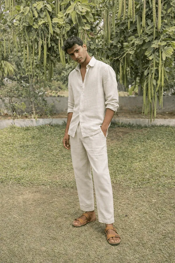 Cotton__Linen__Co-Ord_Set_Grey