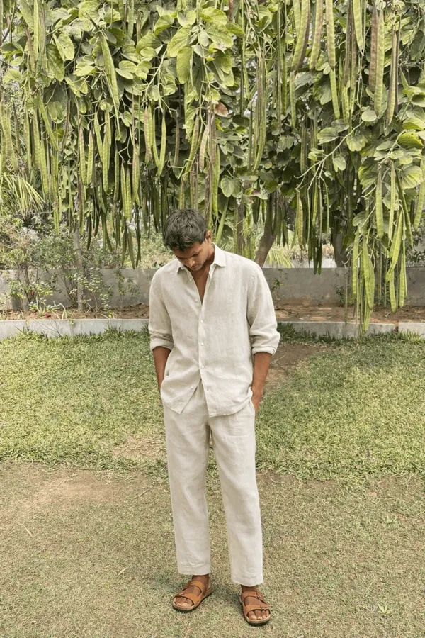Cotton__Linen__Co-Ord_Set_Grey