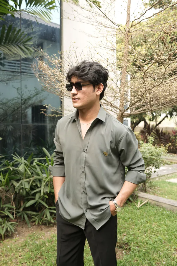 African_Fabric_Green_Shirt
