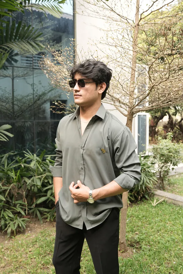 African_Fabric_Green_Shirt