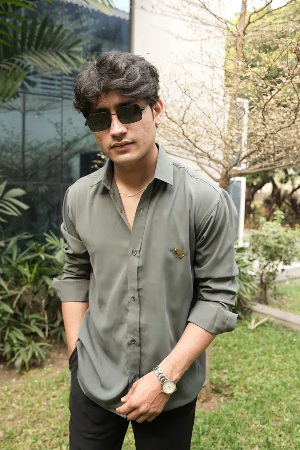 African_Fabric_Green_Shirt