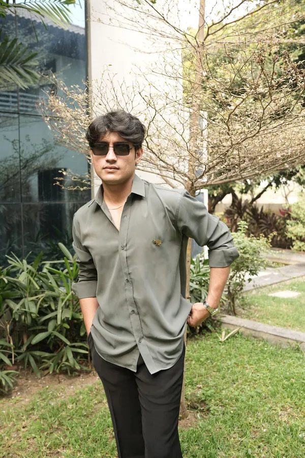 African_Fabric_Green_Shirt