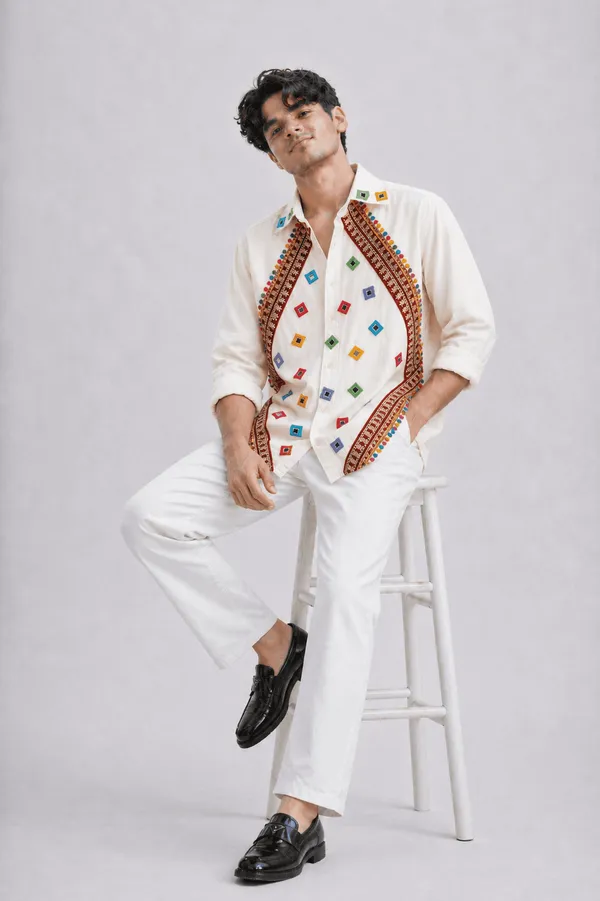 White_Mirror_Embroidery_Shirt