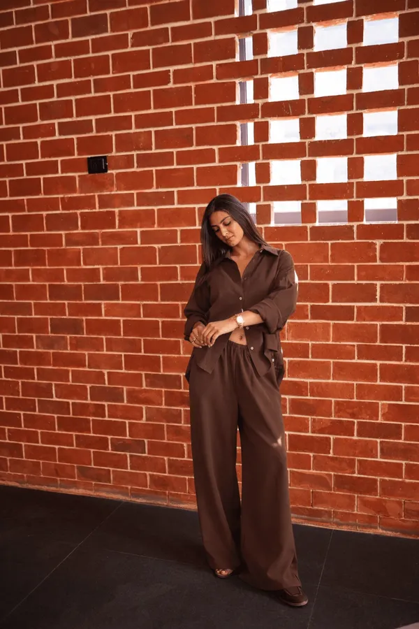 Cotton_Linen_Brown_Co-Ord_Set