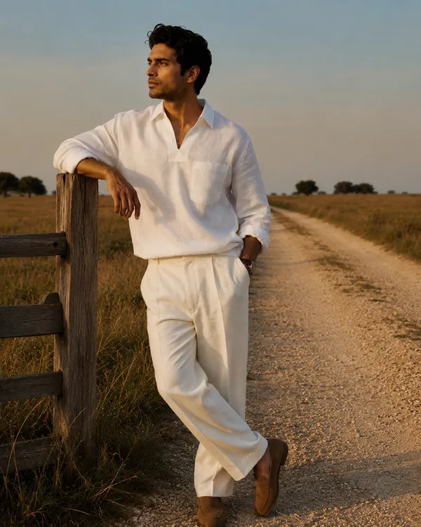 Linen_white_short_kurta