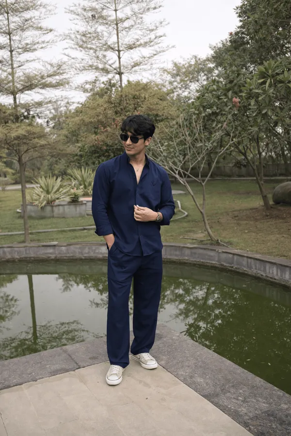 Cotton__Linen__Co-Ord_Set_Navy_Blue