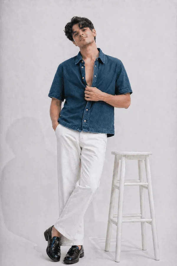 Half_Sleeves_Denim_Shirt