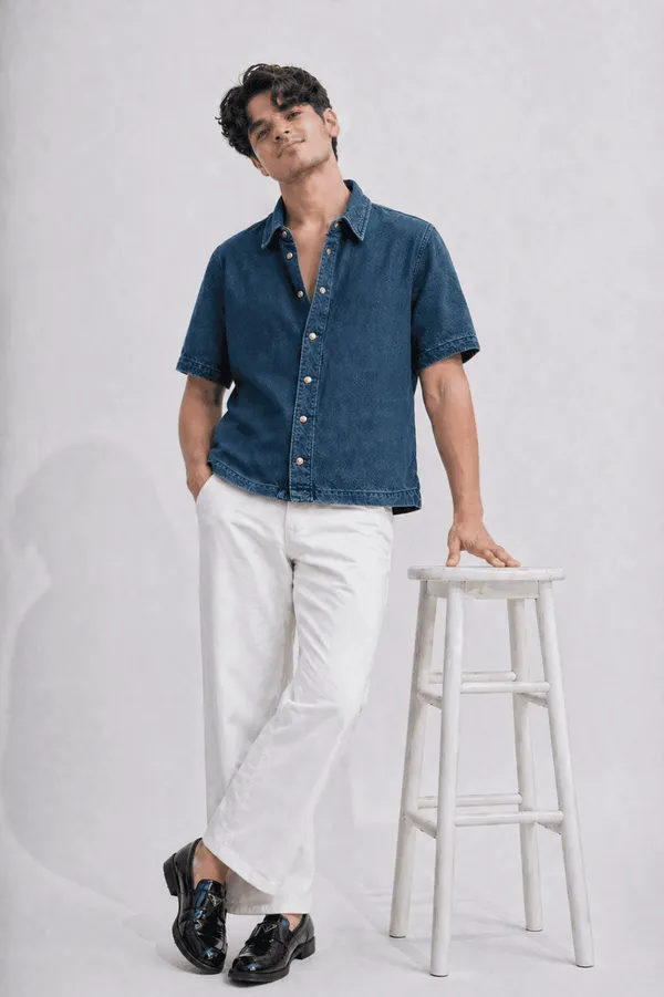 Half_Sleeves_Denim_Shirt