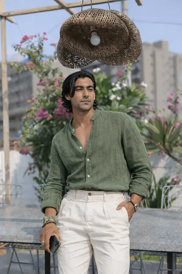 Olive_Green_Linen_Shirt