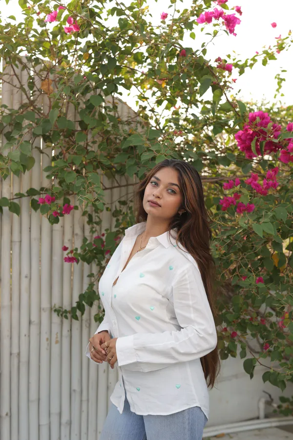White_Embroidery_Love_Shirt