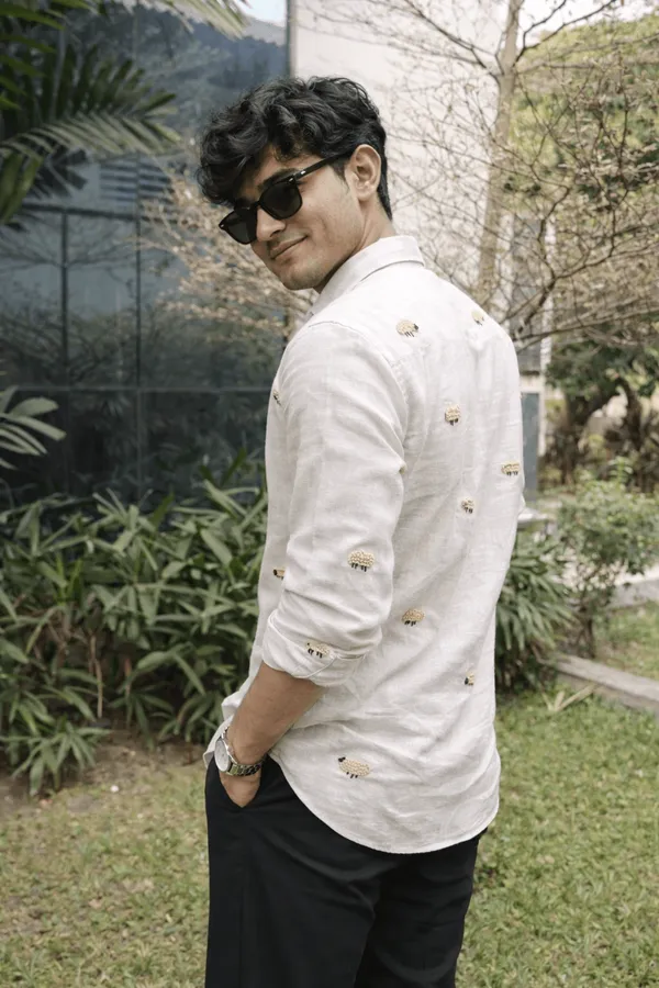White_Ship_Embroidery_Shirt