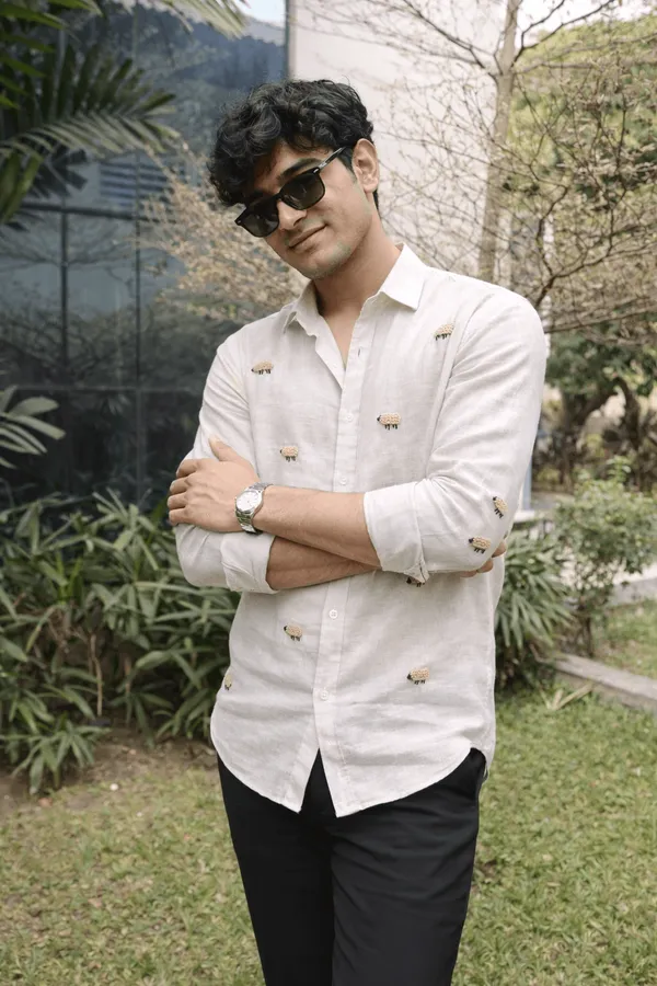White_Ship_Embroidery_Shirt