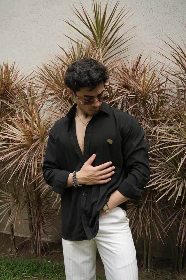 African_Fabric_Black_Shirt