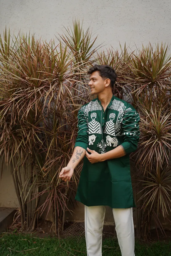 Green_embroidery_kurta_full_set