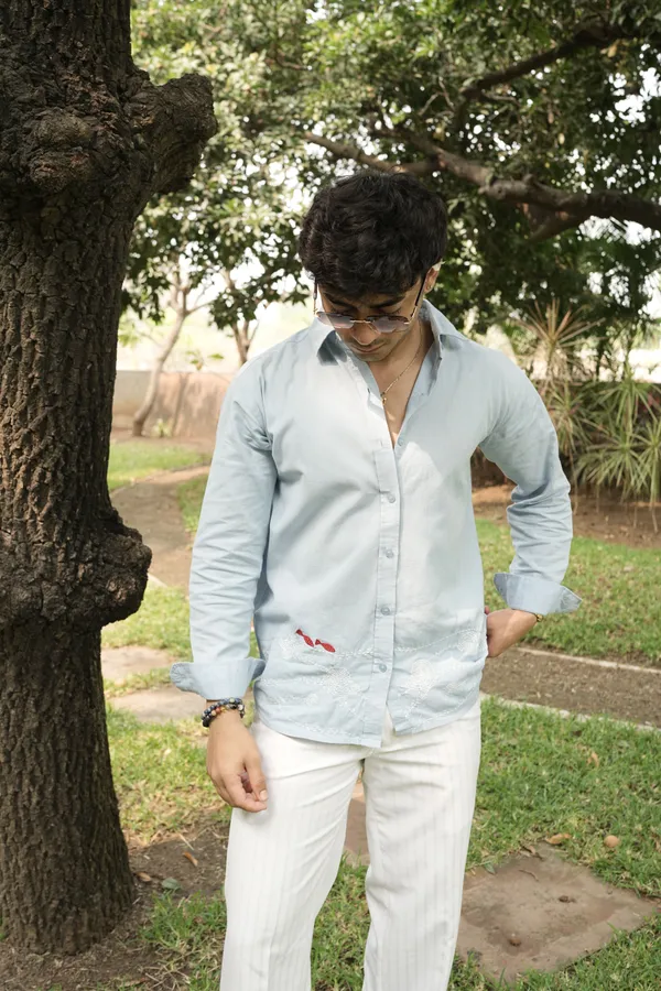 Customised_Ocean_Blue_Shirt