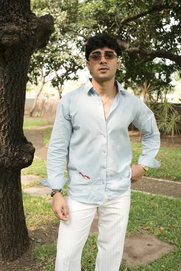 Customised_Ocean_Blue_Shirt