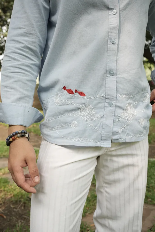Customised_Ocean_Blue_Shirt
