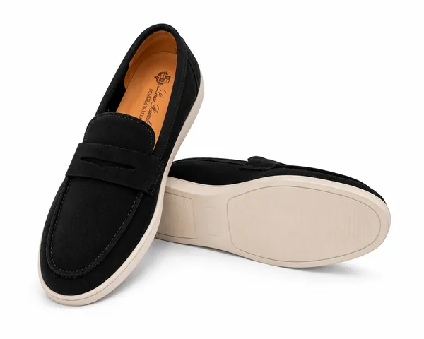 Men's_Black_Textured_Casual_Loafers