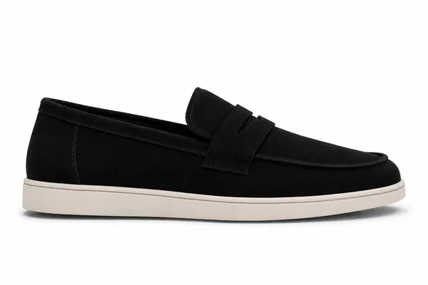 Men's_Black_Textured_Casual_Loafers