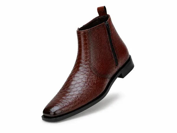 Men's_Brown_Textured_Chelsea_Ankle_Boots