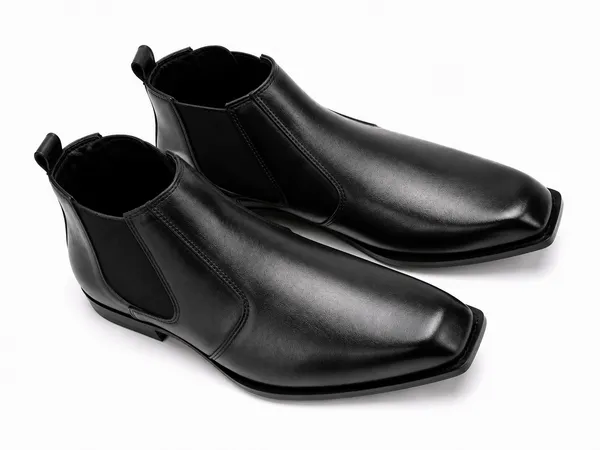 Men's_Premium_Black_T-Shape_Chelsea_Boots