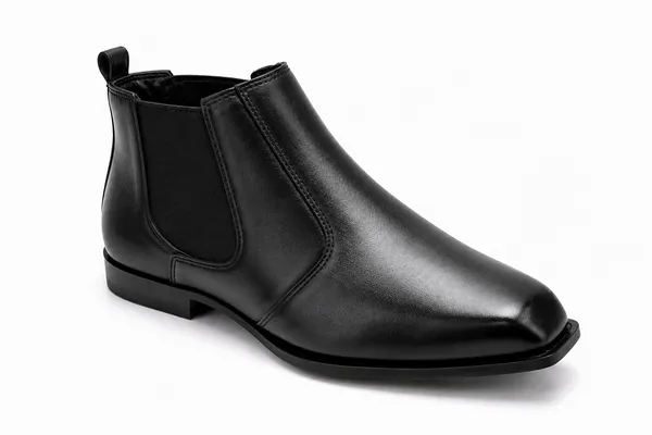 Men's_Premium_Black_T-Shape_Chelsea_Boots