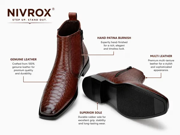 Men's_Brown_Textured_Chelsea_Ankle_Boots