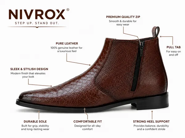 Men's_Brown_Textured_Chelsea_Ankle_Boots