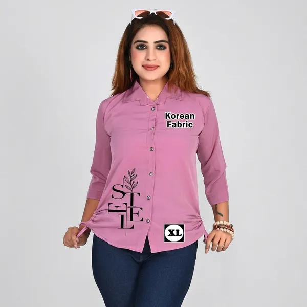 Pink_Crepe_Collared_Full_Sleeve_Shirt_For_Women