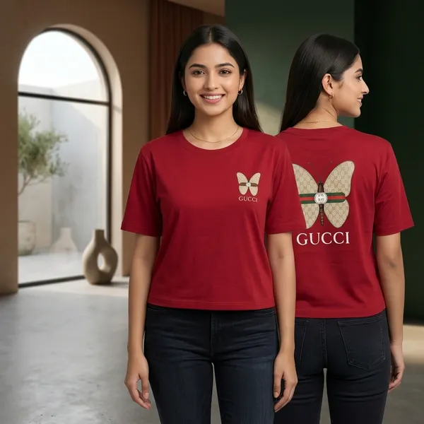 Red_Lycra_Blend_Relaxed_Butterfly_Graphic_T_Shirt_For_Women